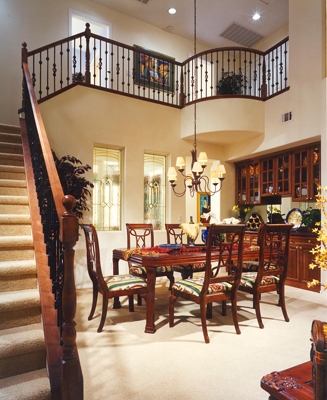 Knee Wall Iron Balusters