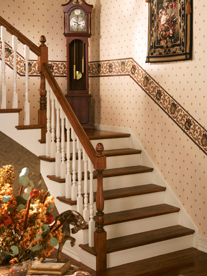 Standard Block (Bottom) and Medium Block (Landing) Newel Posts