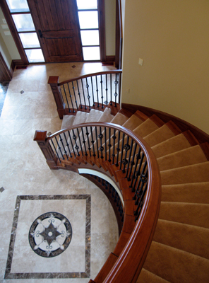 Wood and Iron Balustrade